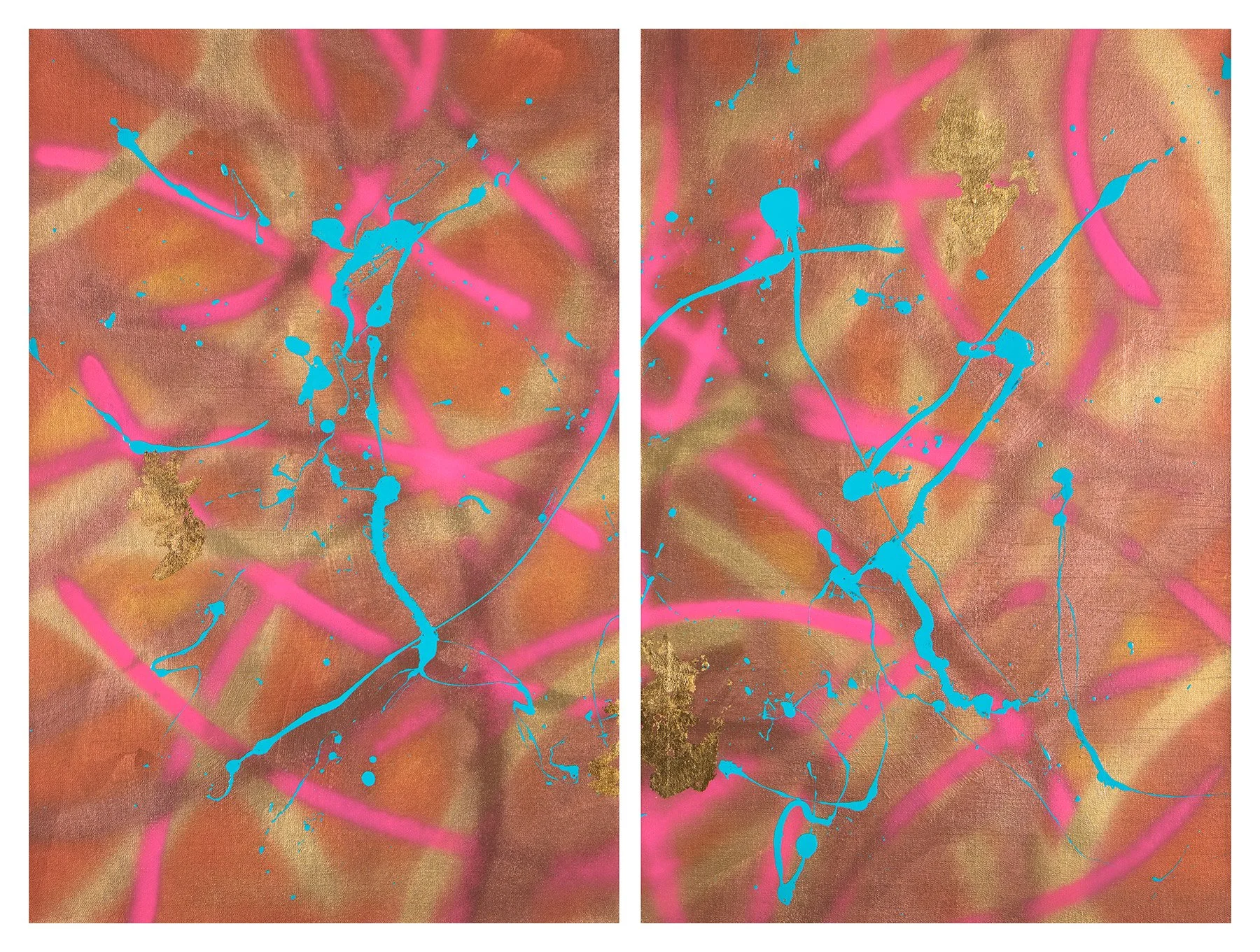 Celestial Sunset Diptych (background) by Vicky Paul.jpg