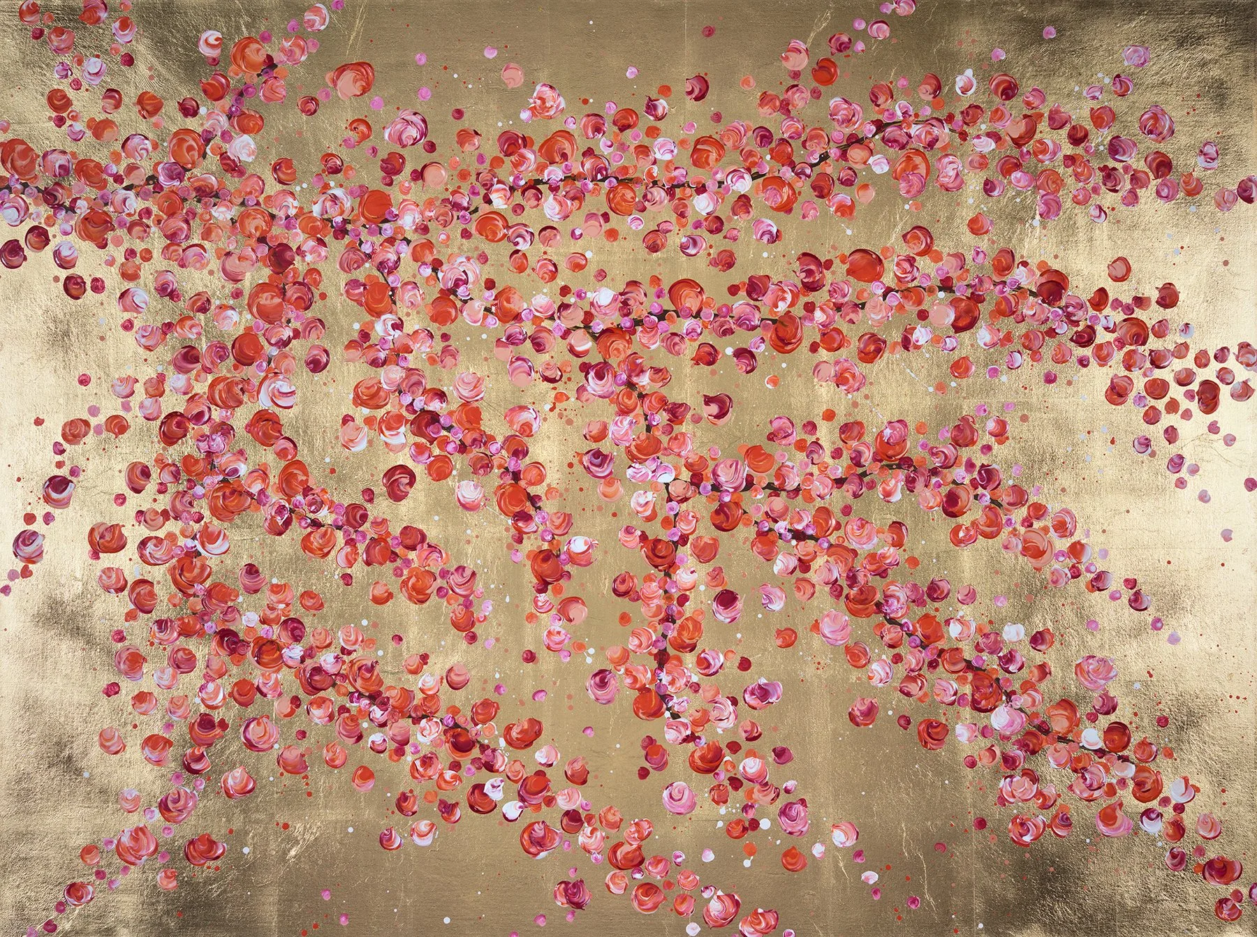 Golden Cherry Blossom