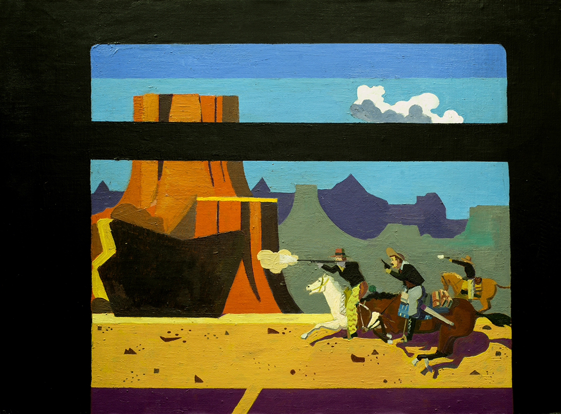 Train Heist, scene 1