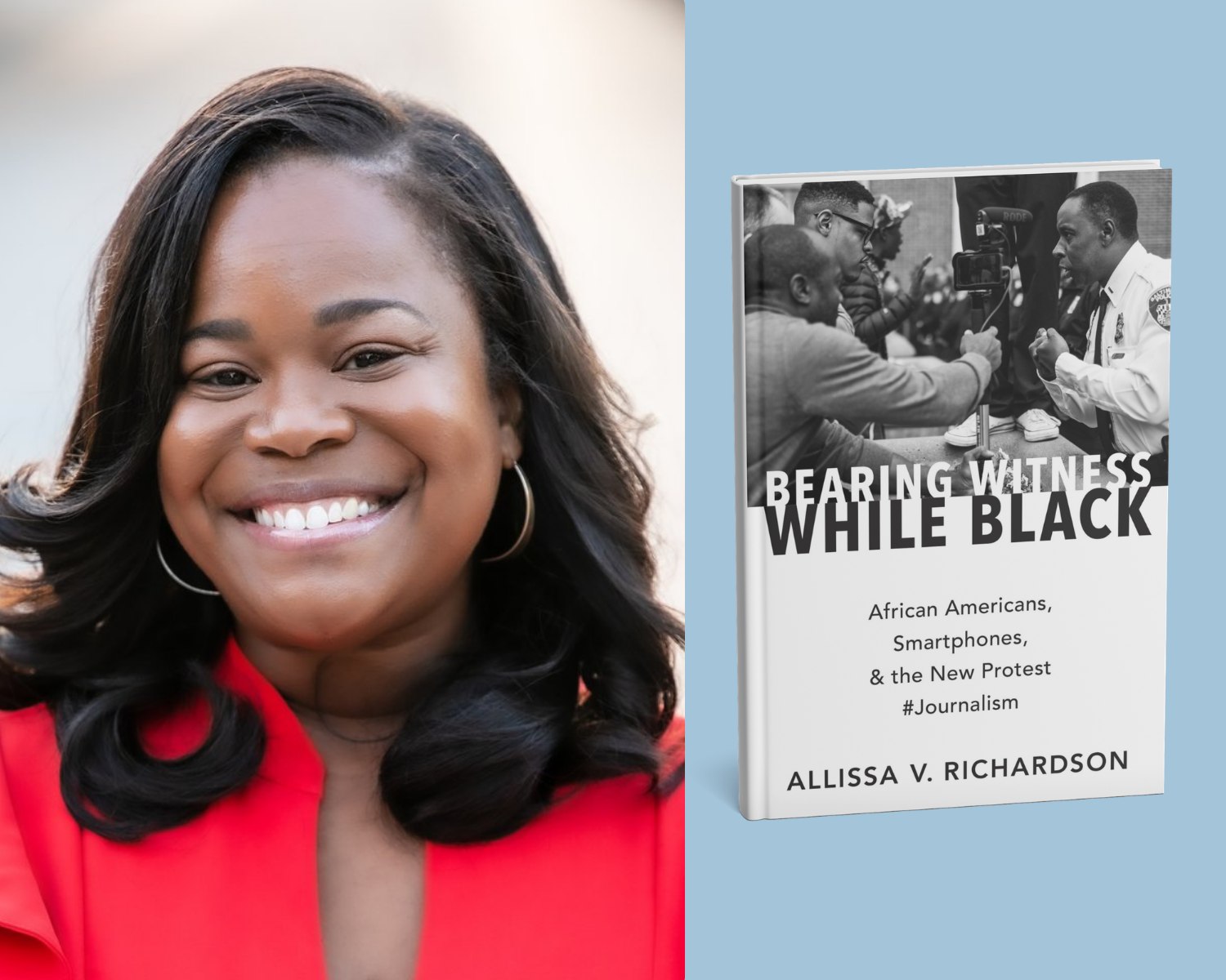 Author and speaker Allissa V. Richardson and her book Bearing Witness while Black