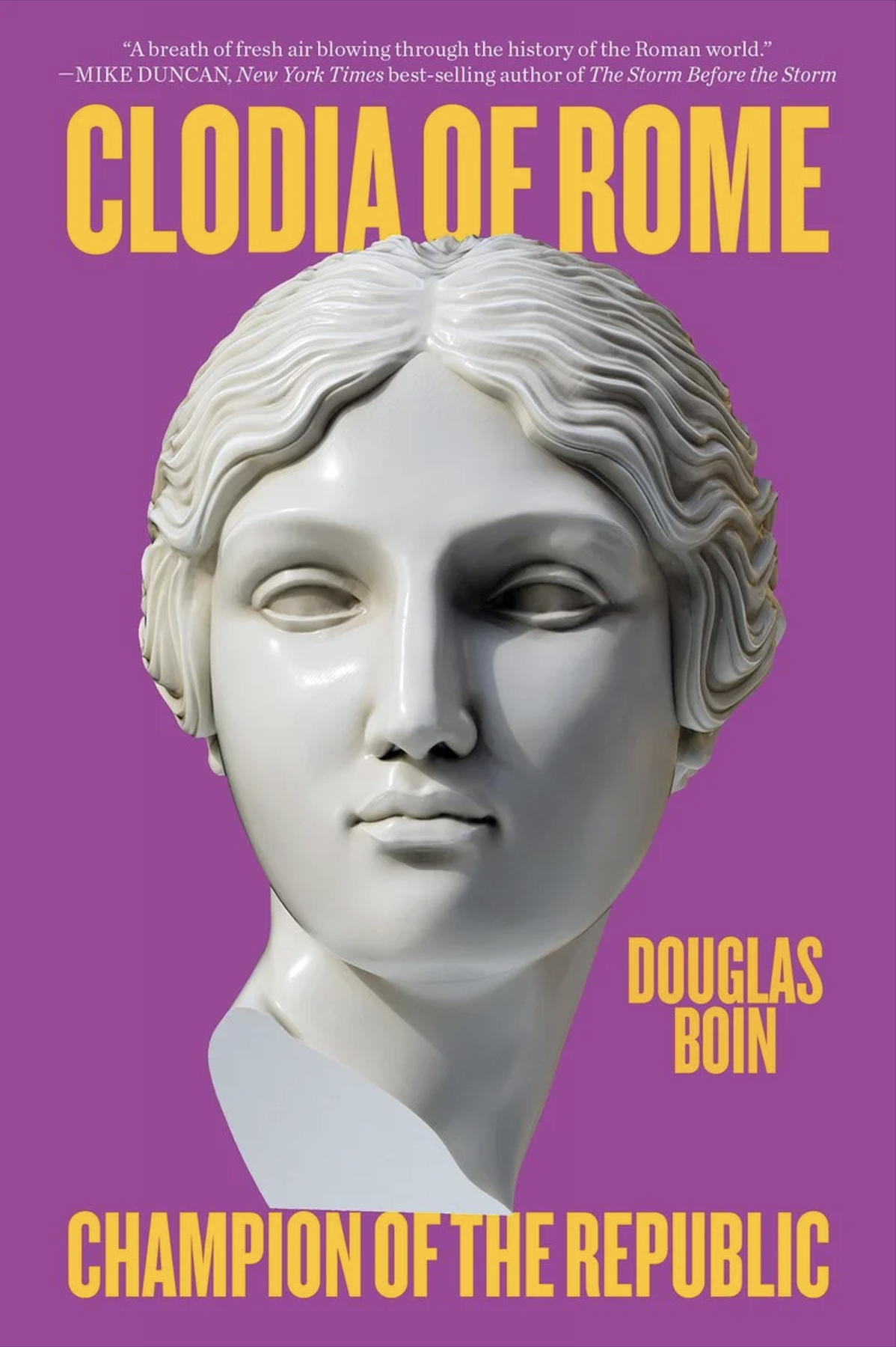 CLODIA OF ROME paperback edition by Douglas Boin