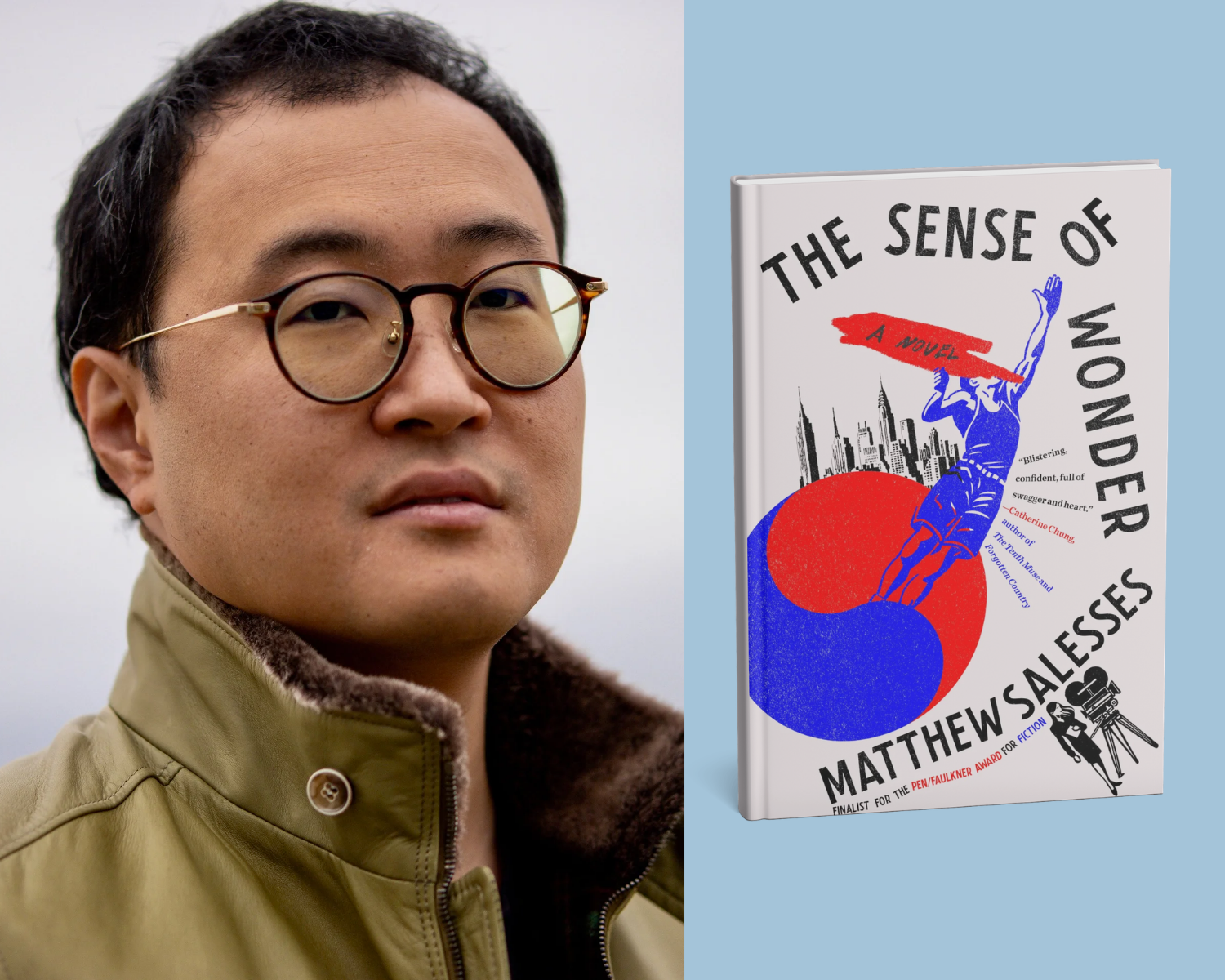Matthew Salesses and his novel, The Sense of Wonder