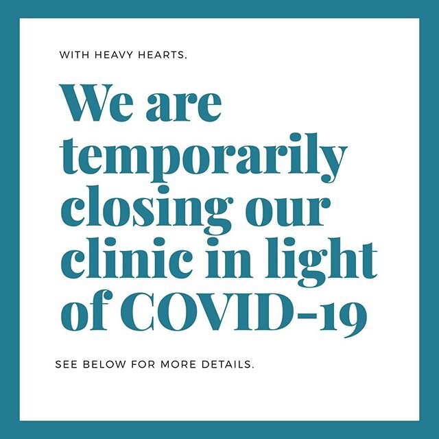 In agreement with Governor Beshear and the Kentucky Physical Therapy Association, our clinic is temporarily closed to protect the health of our patients, staff and community as we monitor the global outbreak of the coronavirus (COVID-19). We are doin