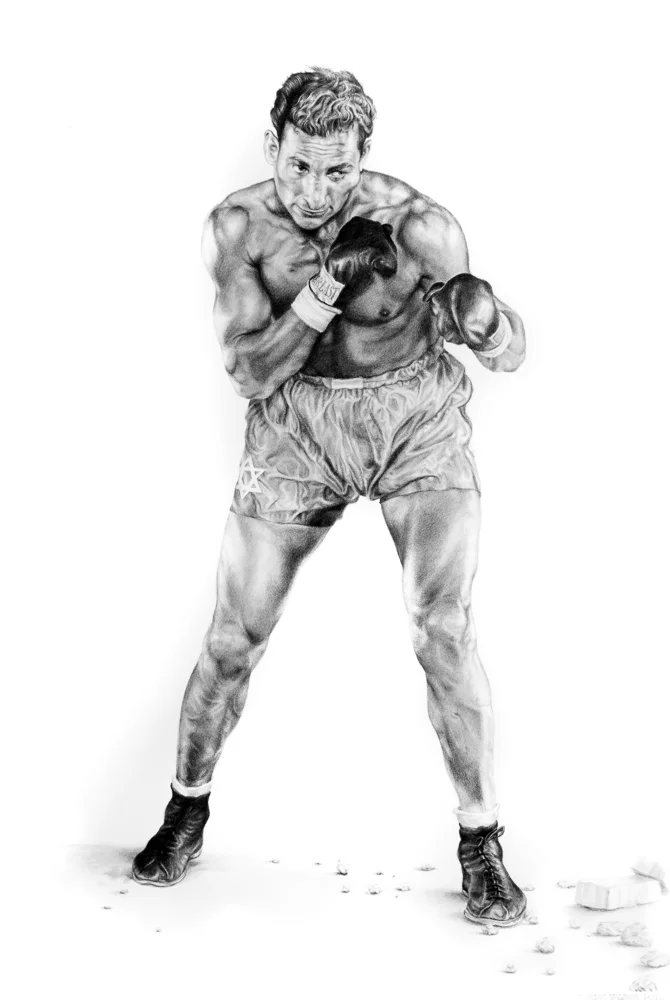 AMERICA'S FINEST 2012 graphite on paper 40 x 26 inches