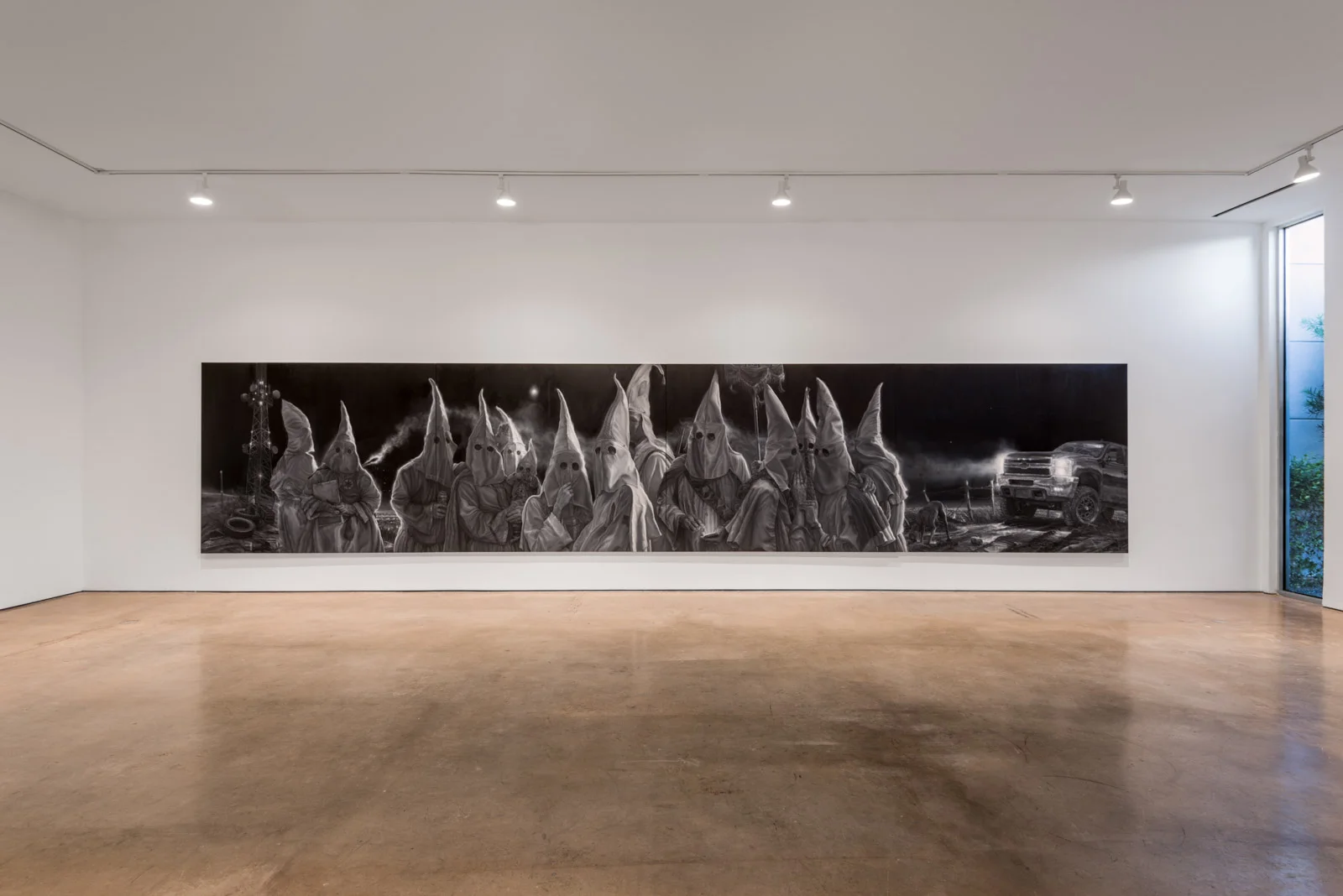 The City I 2015-16 oil on canvas 74 x 360 inches