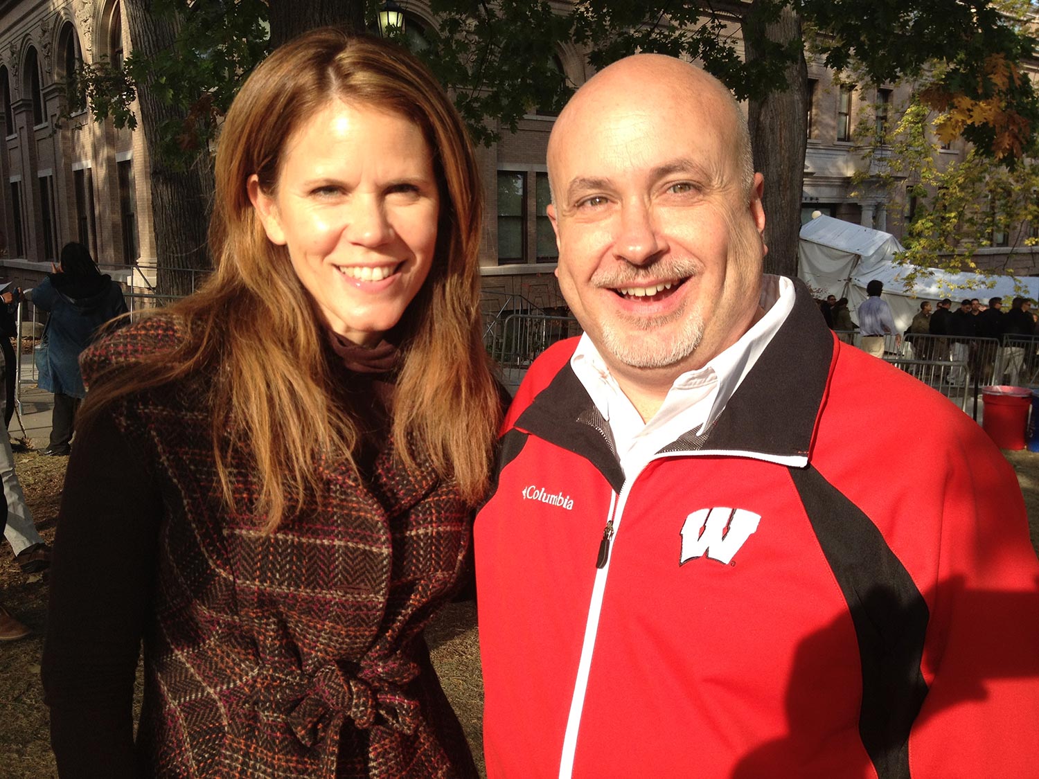Chris Taylor with Mark Pocan