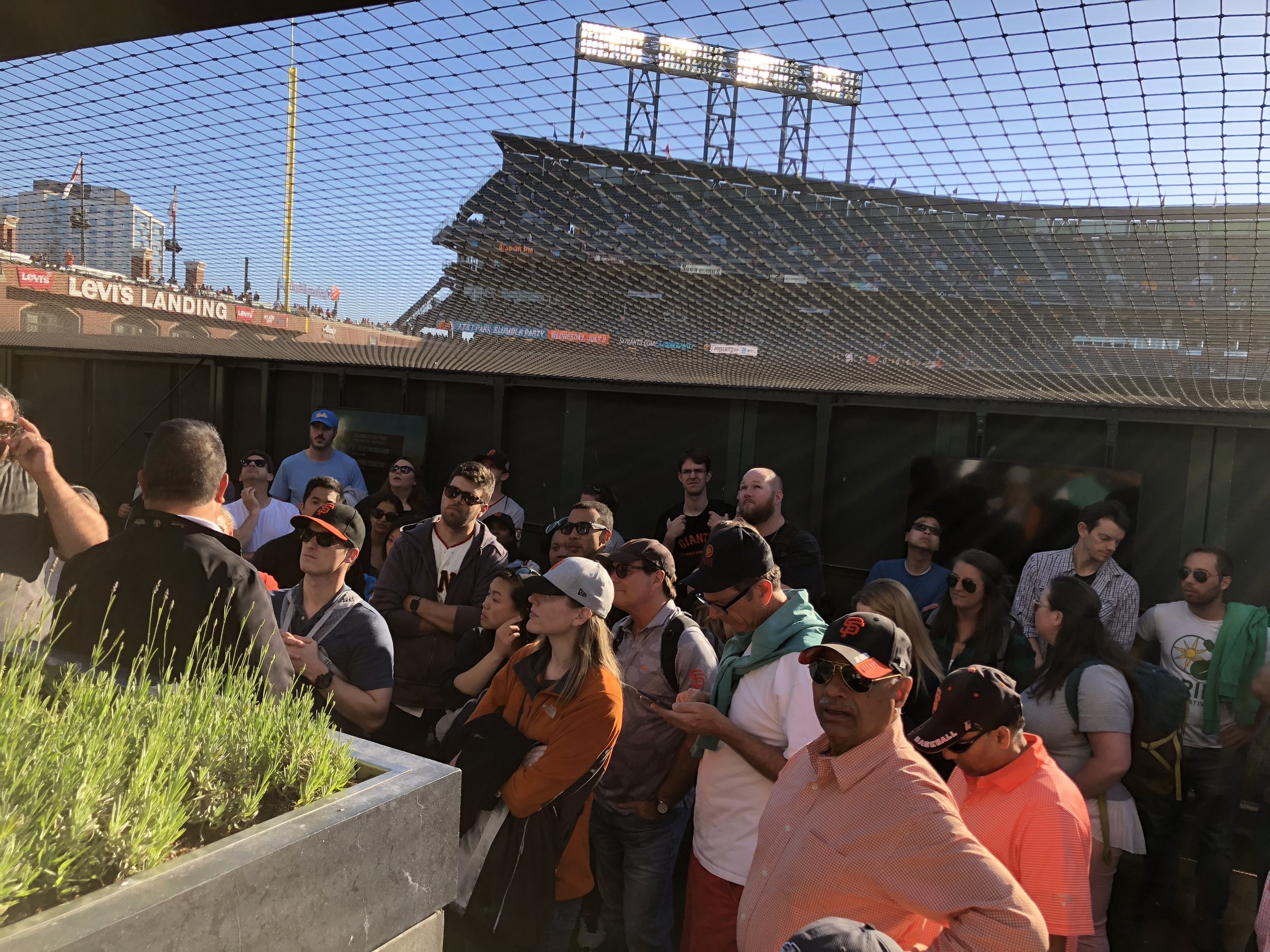 SF Giants game and sustainability tour of AT&T Park