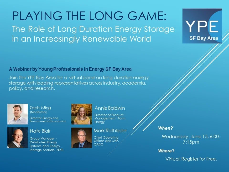 Playing the Long Game: Long Duration Storage