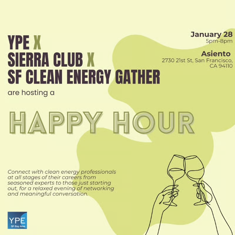 YPE x Sierra Club x SF Clean Energy Gather