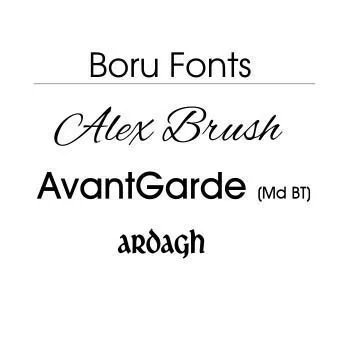 Boru Engraving