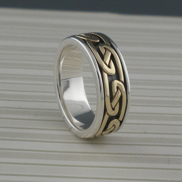 Celtic Eternity Knot Wedding Ring