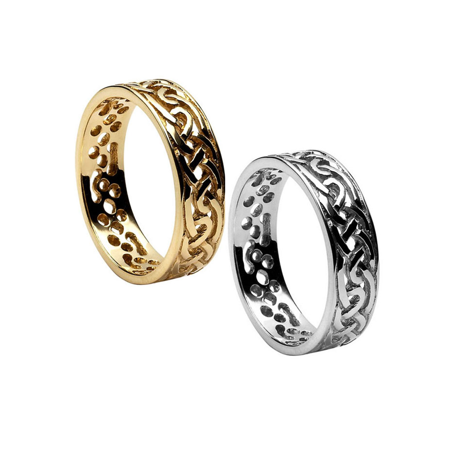 Men's Celitc Knot Wedding Ring