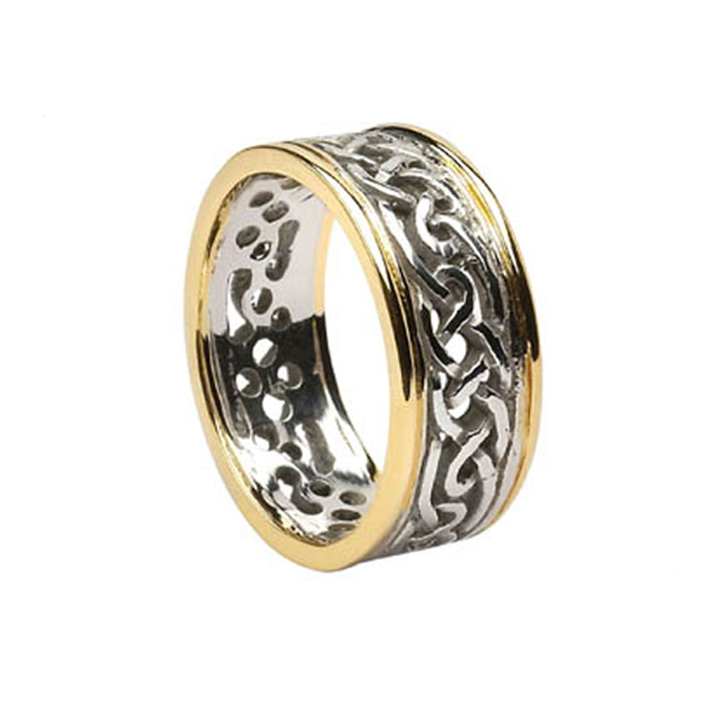 Men's Celtic Knot Wedding Ring