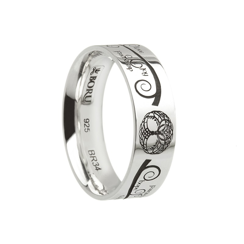 Celtic Tree of Life Wedding Ring