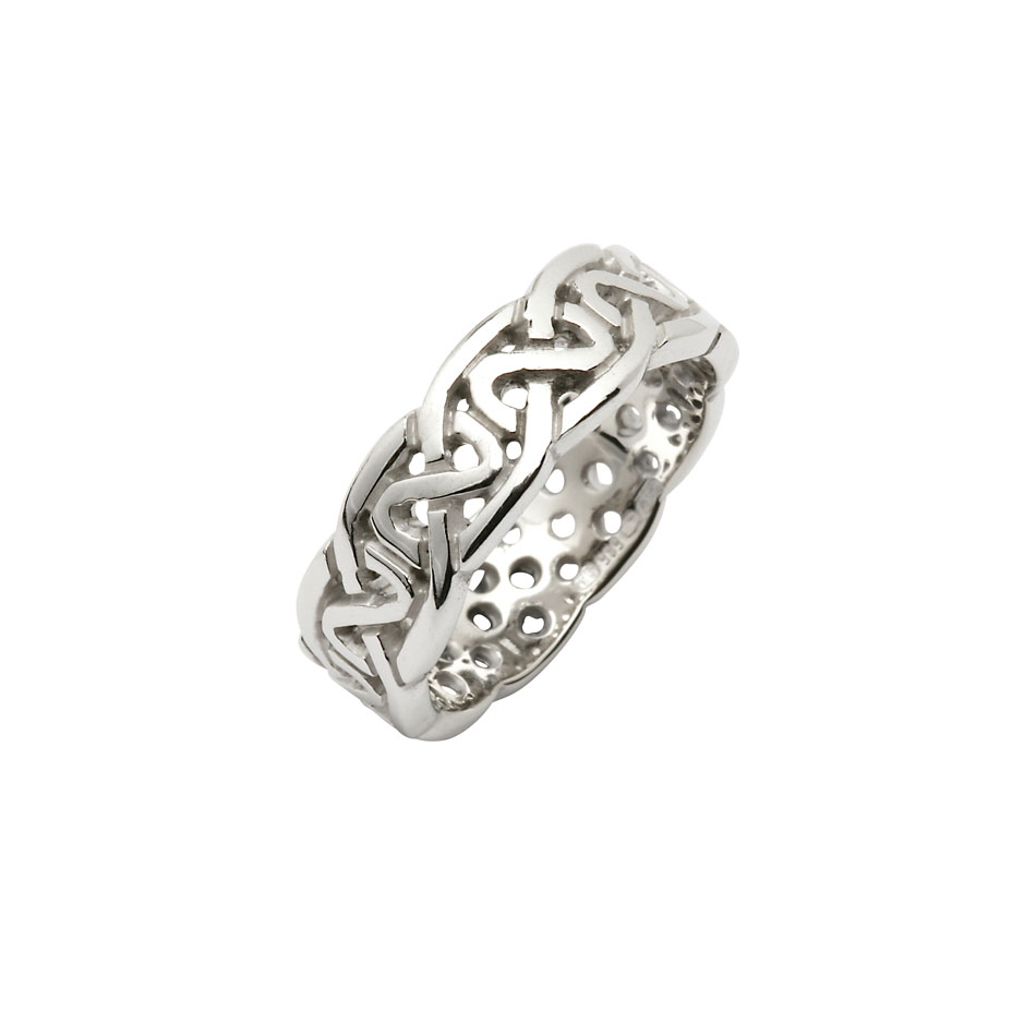 Ladies Celtic Knot Wedding Ring