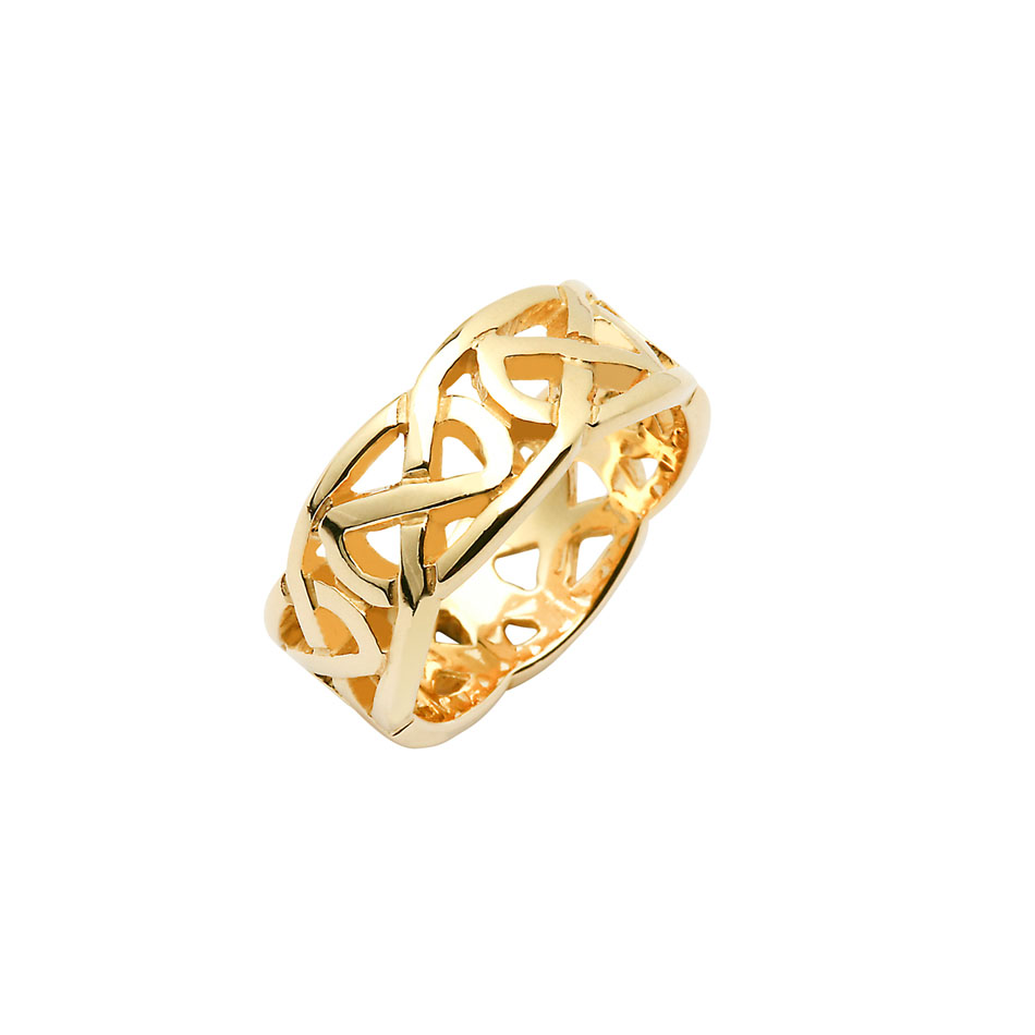 Ladies Celtic Knot Wedding Ring