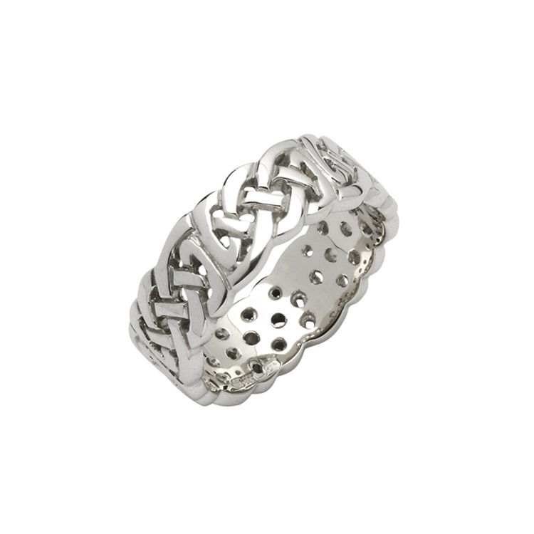 8.6 mm Celtic Knot Wedding Ring