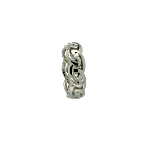 Sterling Silver Celtic Knot Wedding Ring