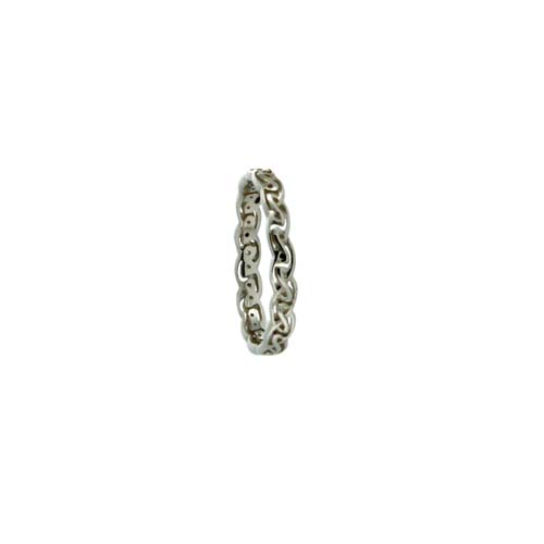 Narrow Celtic Knot Wedding Ring