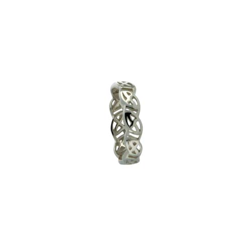 Sterling Silver Celtic Knot Wedding Ring