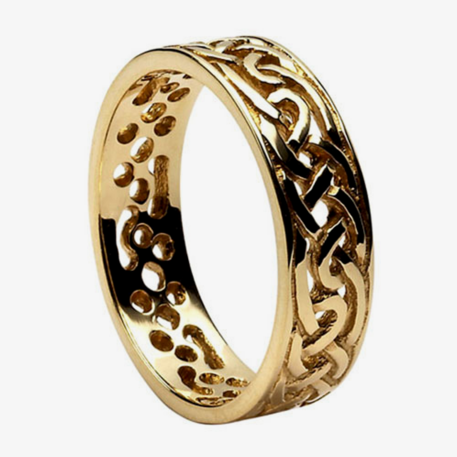 Ladies Celtic Wedding Ring
