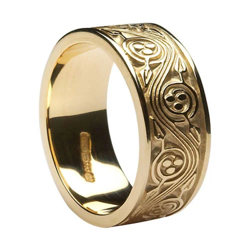 Men's Celtic Triscele Weave Wedding Ring