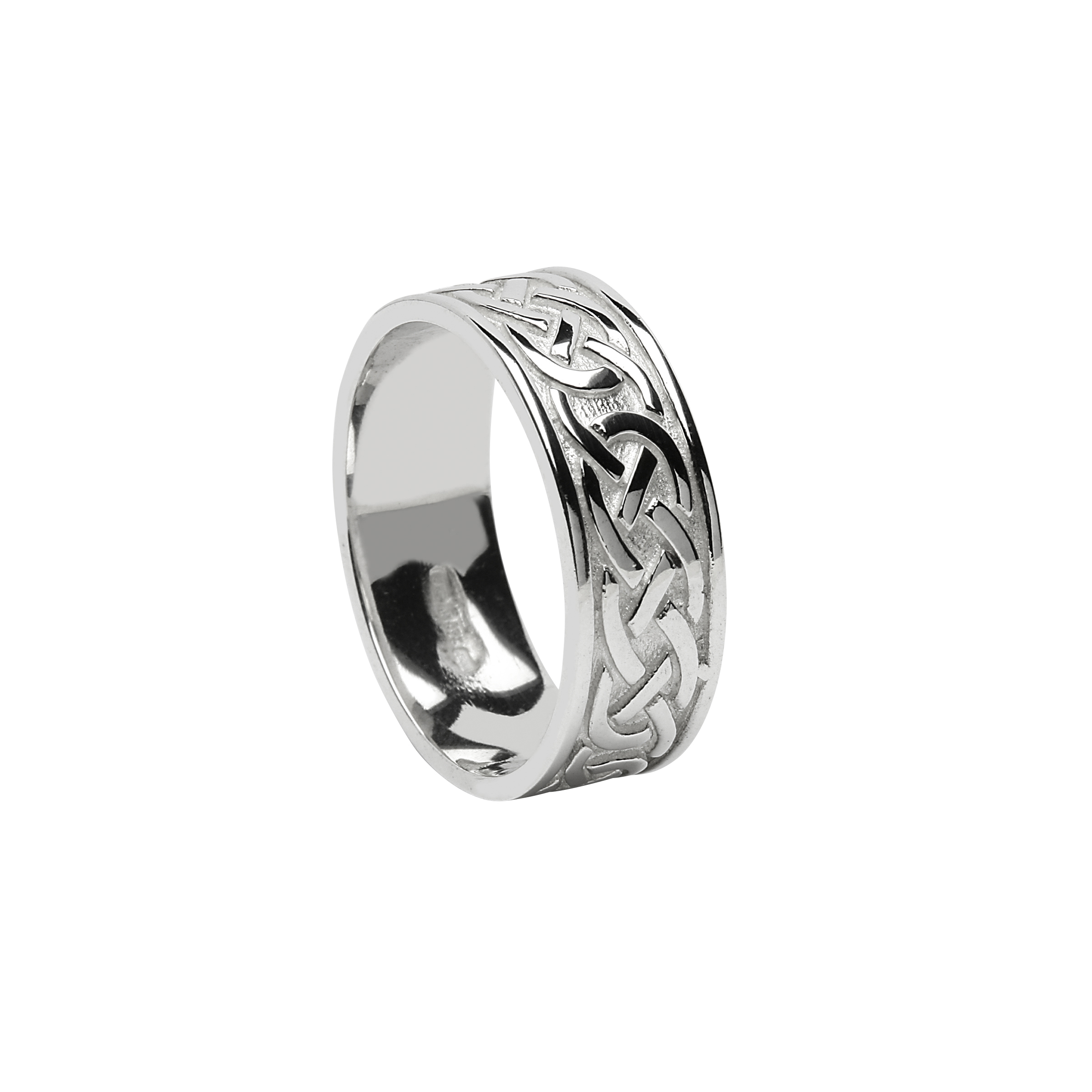 Ladies Celtic Knot Wedding Ring — Unique Celtic Wedding Rings — Unique ...