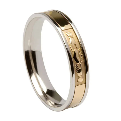 Boru Ladies Claddagh Signature Wedding Ring