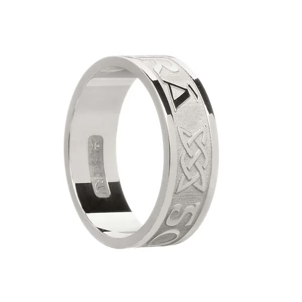 Men's Gaelic Wedding Ring