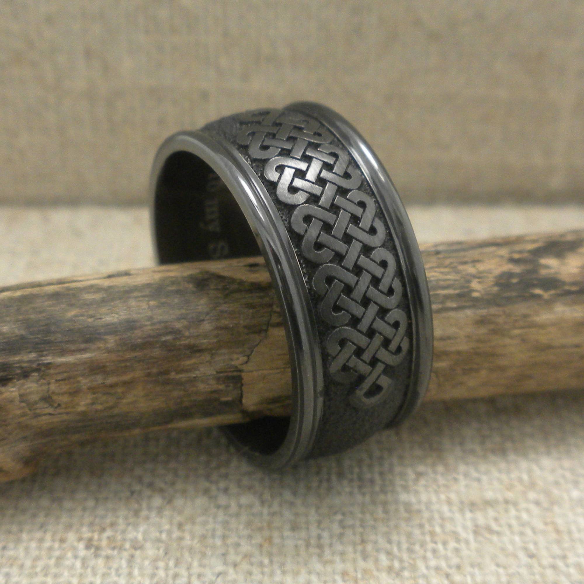 Celtic Double Heart Wedding Ring