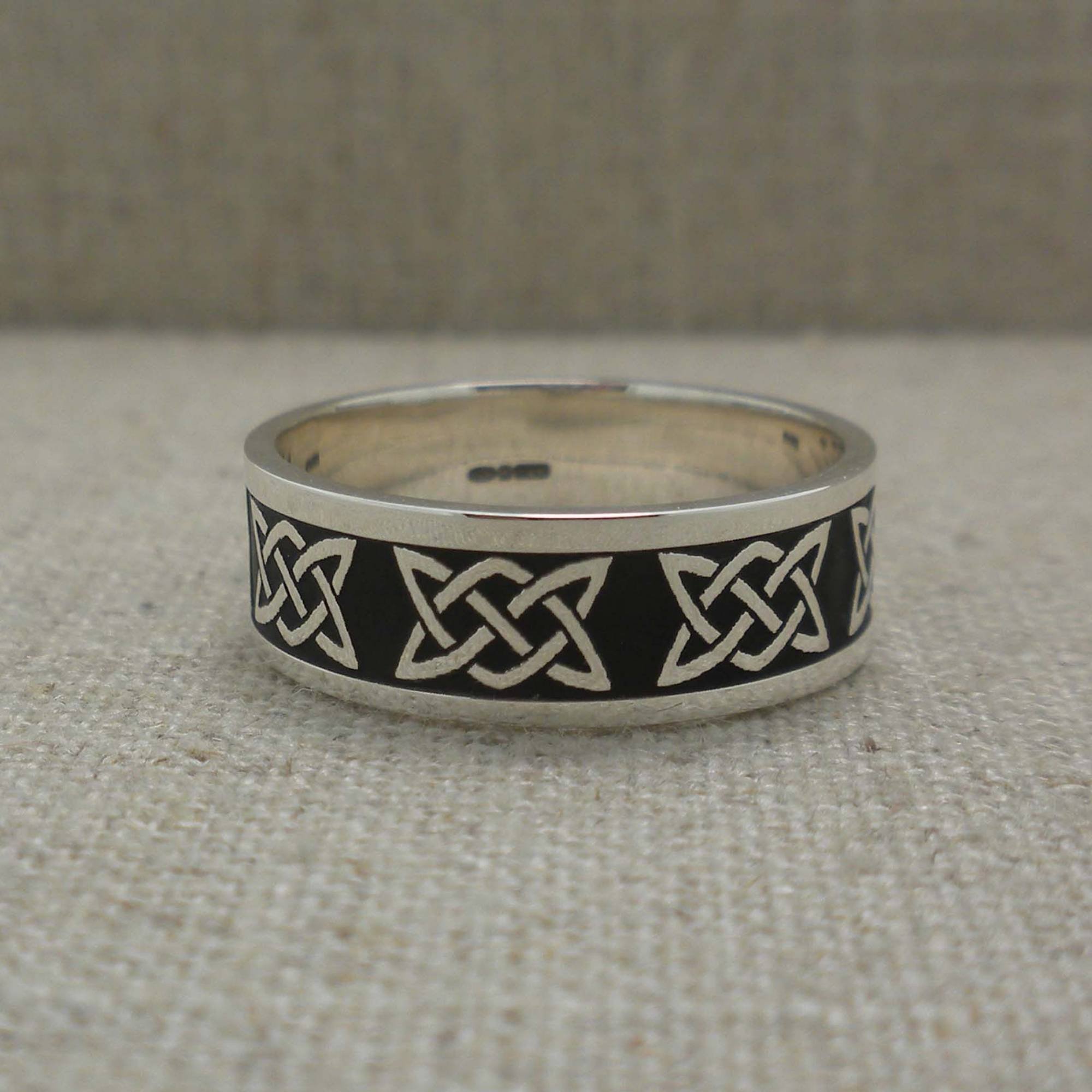 Boru Wedding Ring in Sterling Silver