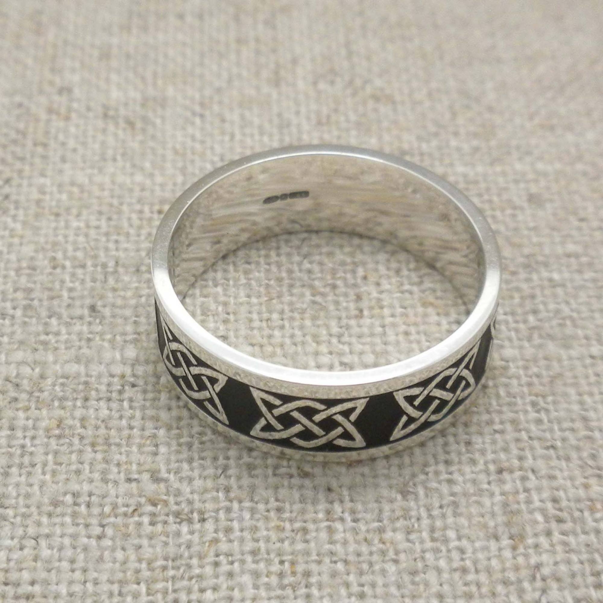 Celtic Knot Wedding Ring by Boru