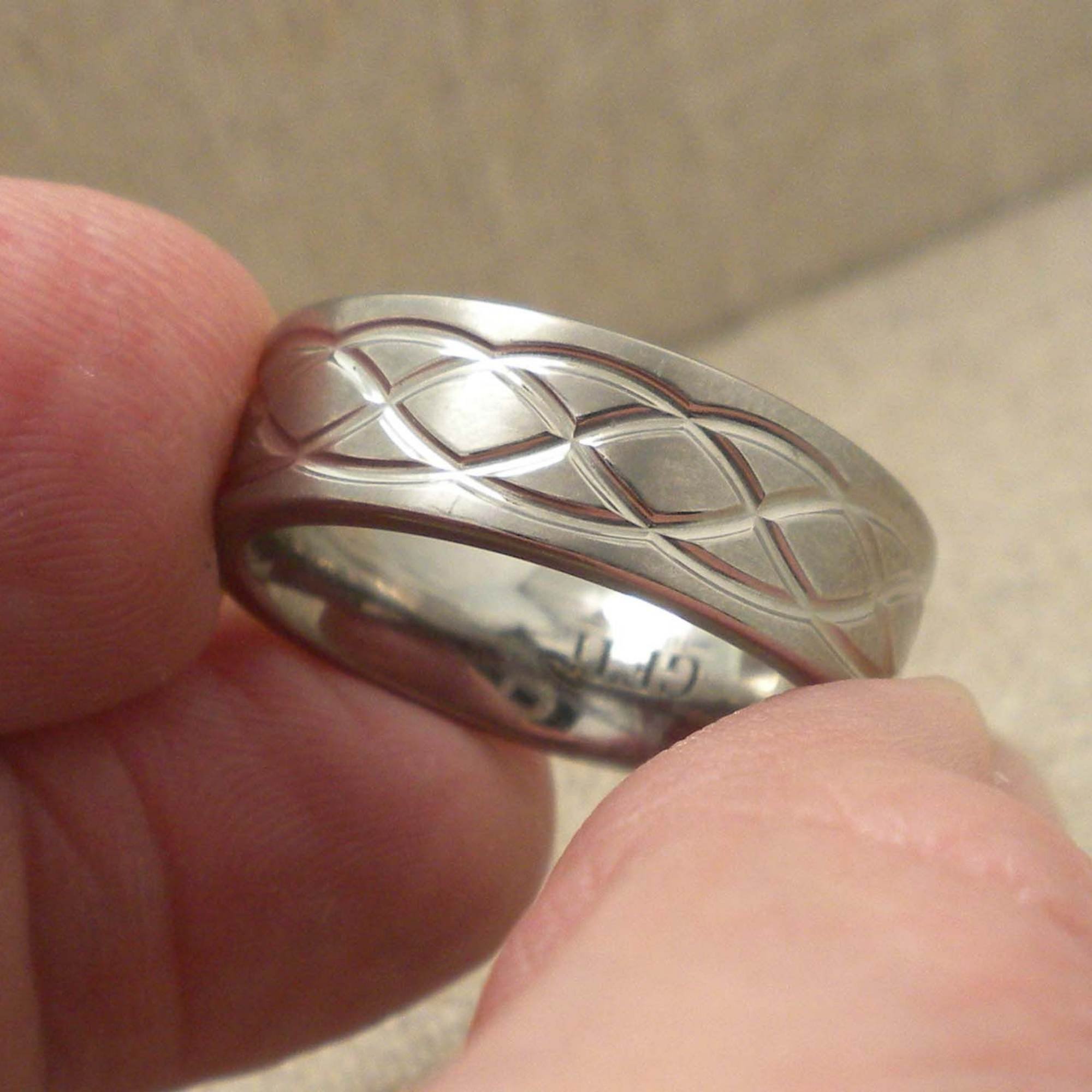 GETi Wedding Ring in Titanium