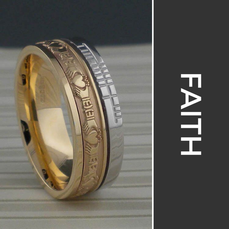 Faith Collection Wedding Rings