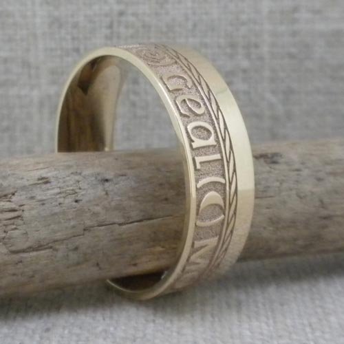 Gaelic Wedding Ring