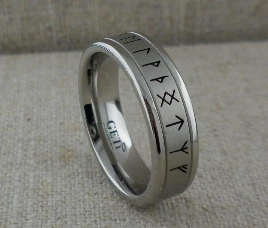 Rune Wedding Band (Copy)