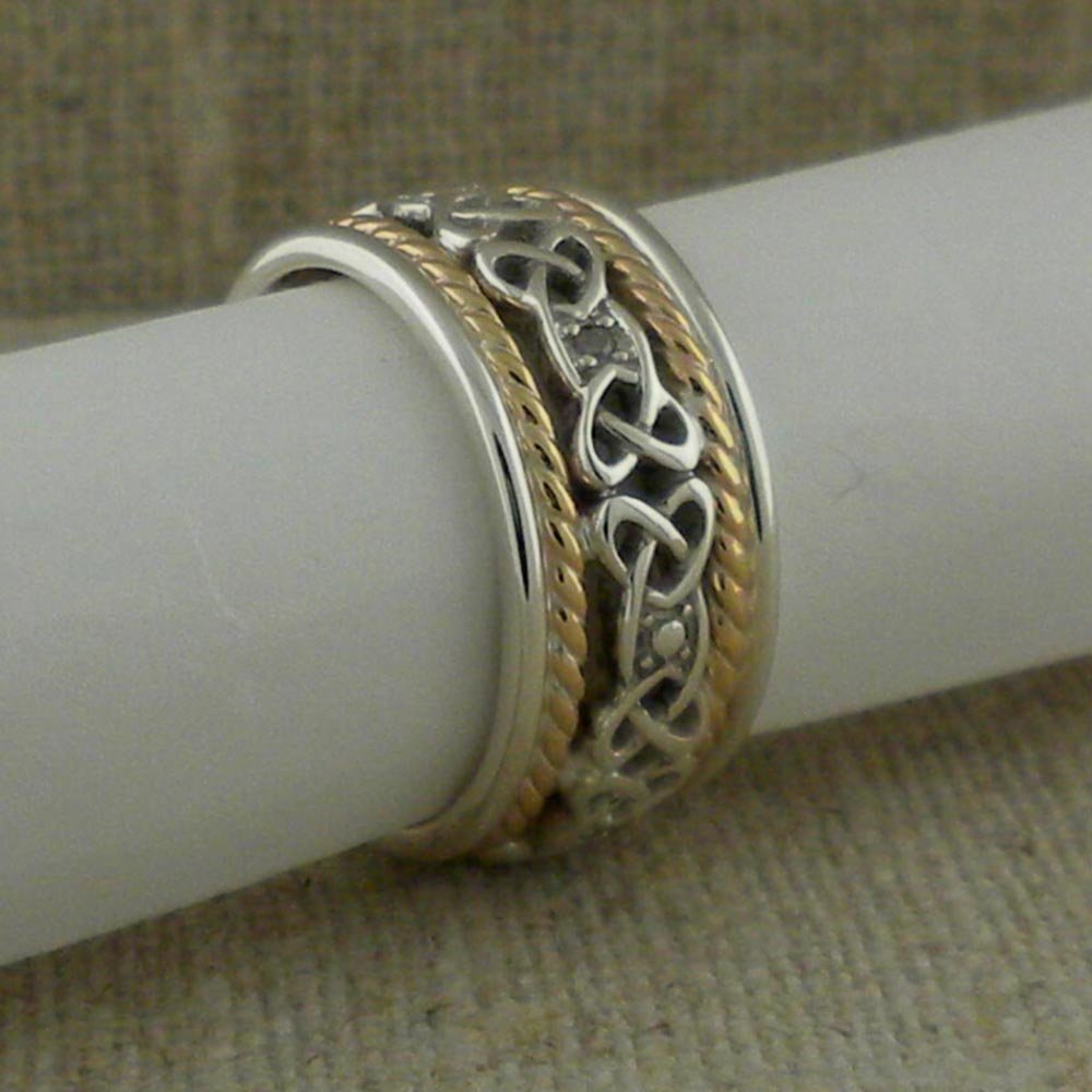 Custom Celtic Wedding Ring