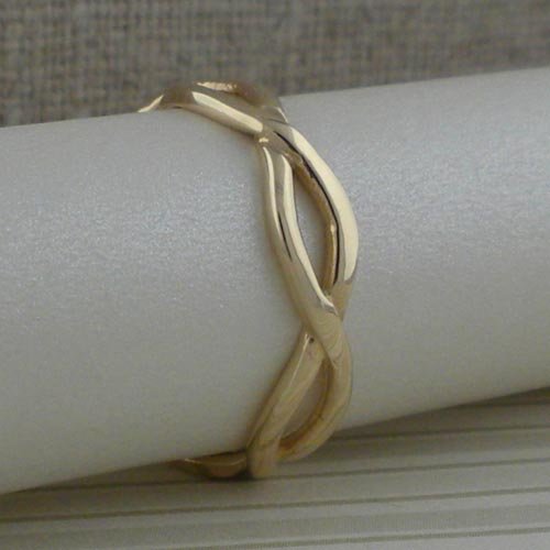 Infinity Knot wedding Band