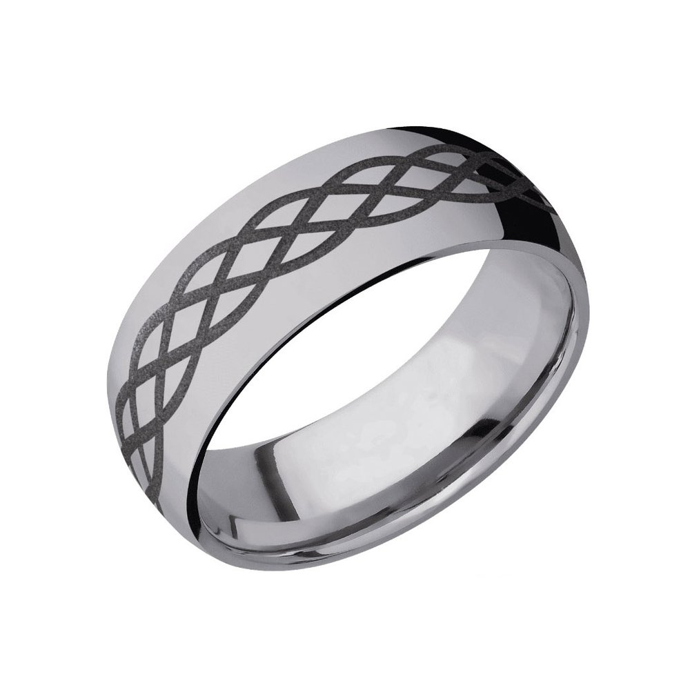 Celtic Weave Wedding Ring in Tantalum