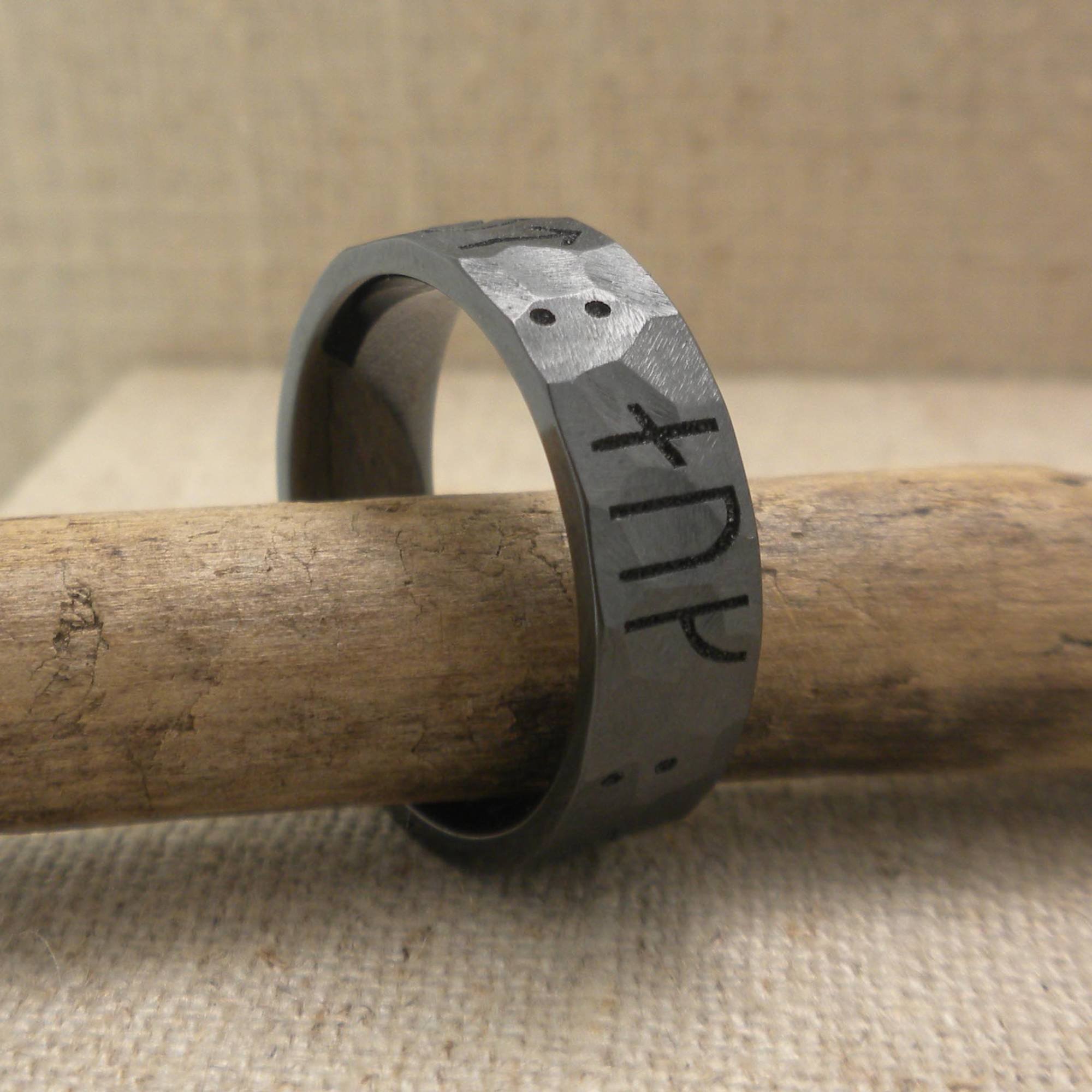 Rune Wedding Band