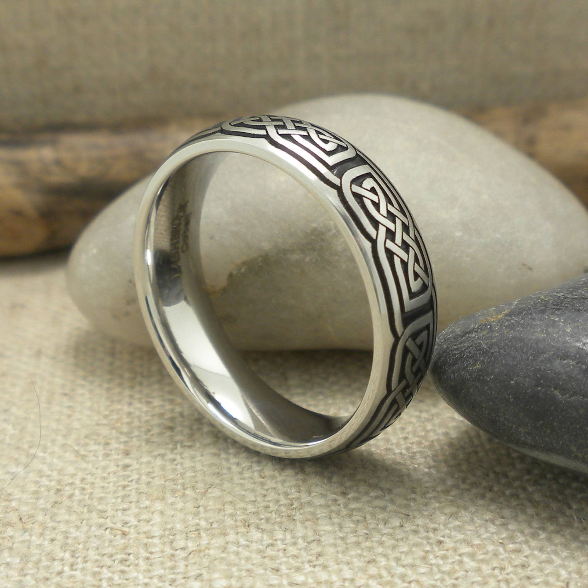 6 mm Celtic Knot Wedding Ring 