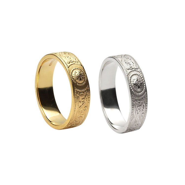 Warrior Shield Wedding Ring