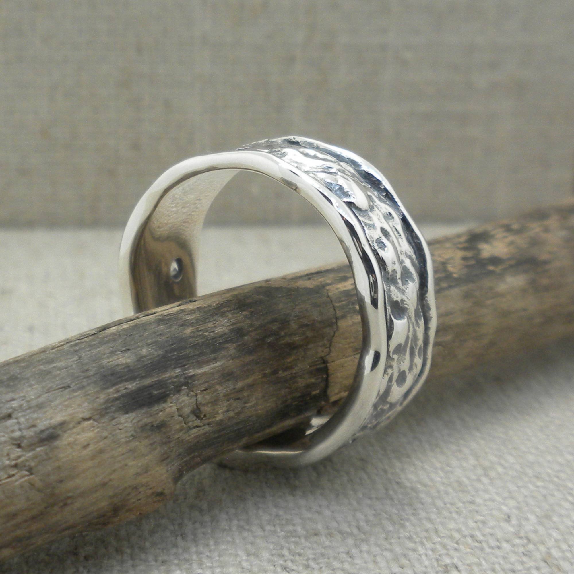 Sterling silver Wedding Ring by Keith Jack