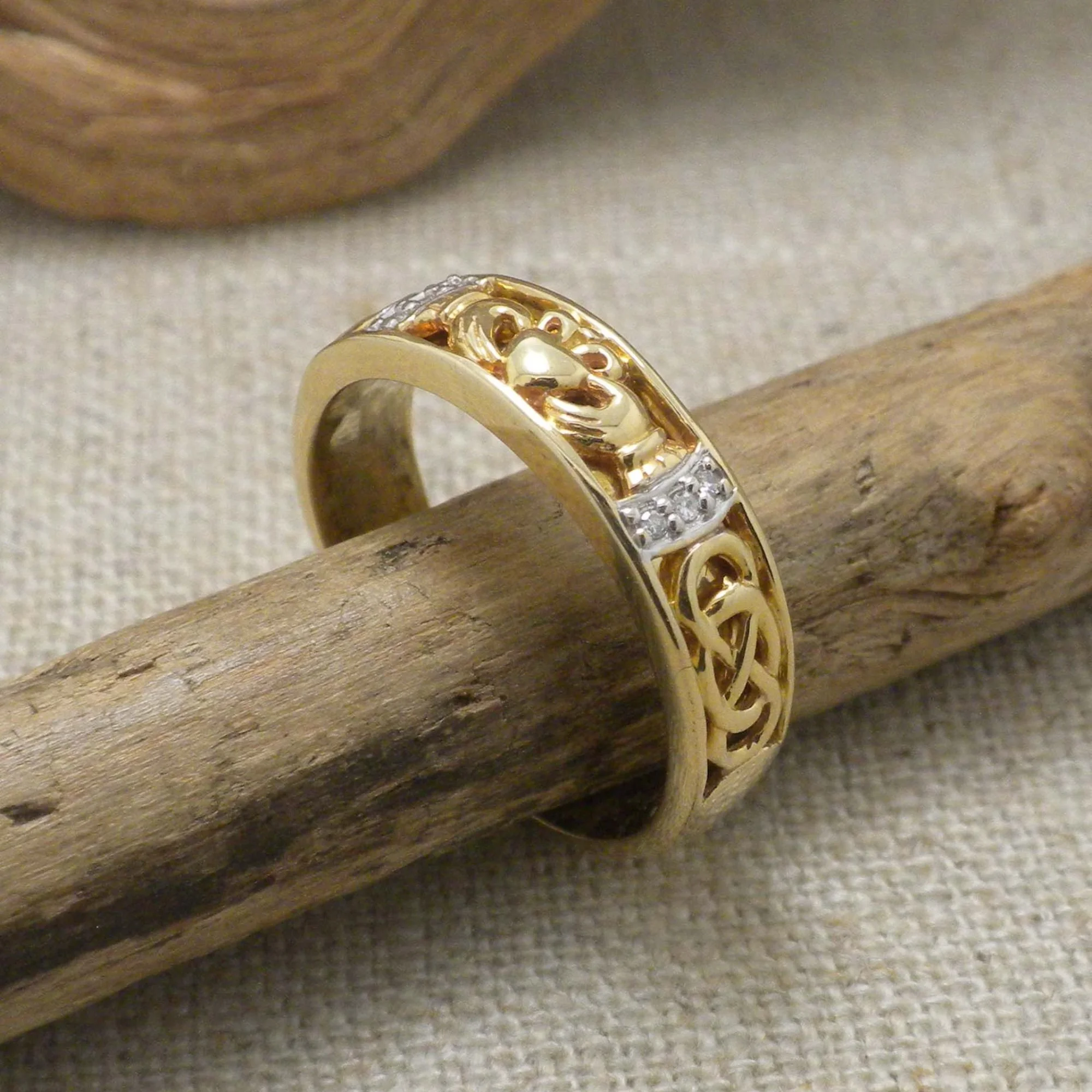 Claddagh Wedding Ring by Shanore