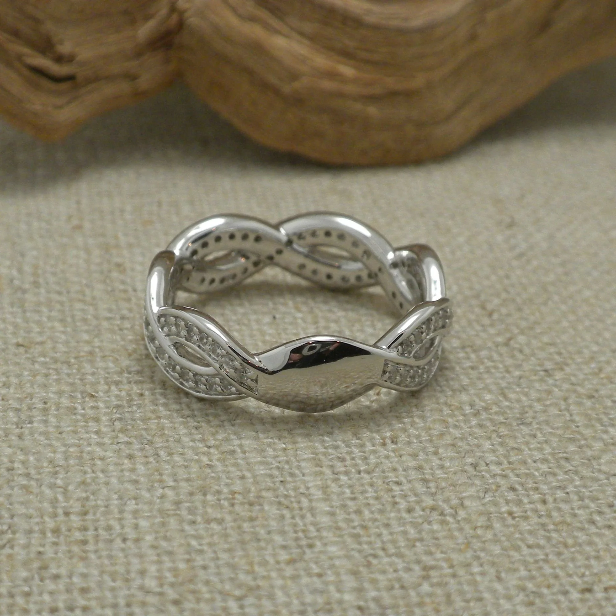 Celtic Wedding Band made in Ireland by FADO