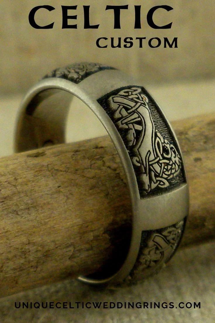 Custom Wedding Rings — Unique Celtic Wedding Rings