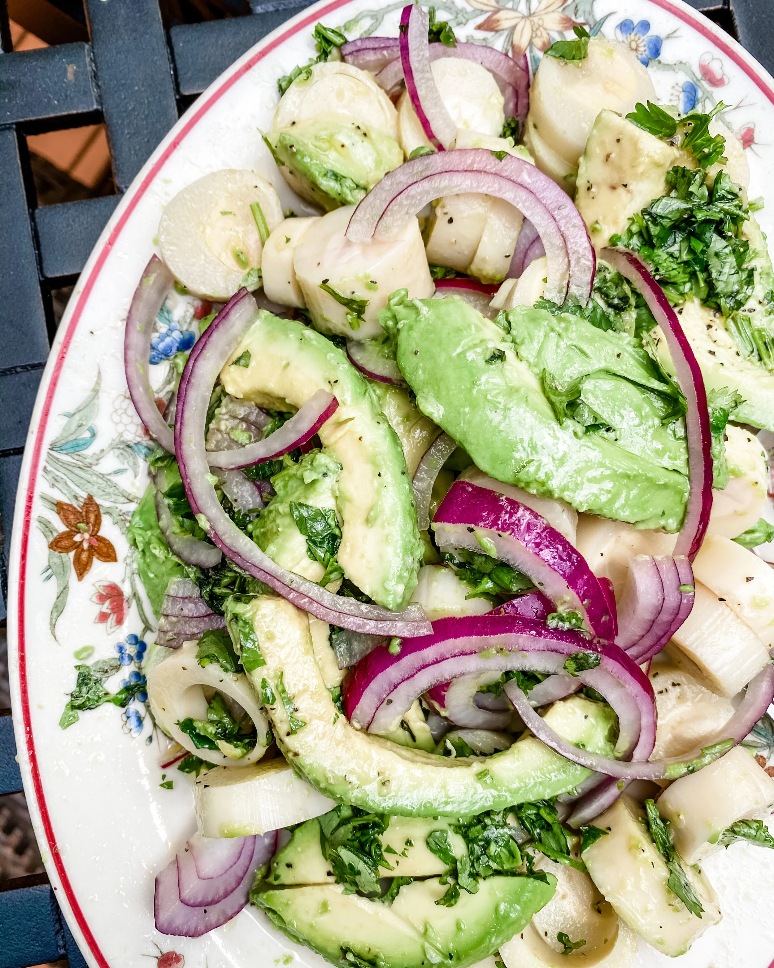 Hearts of Palm Avocado Salad — Macros with Lil