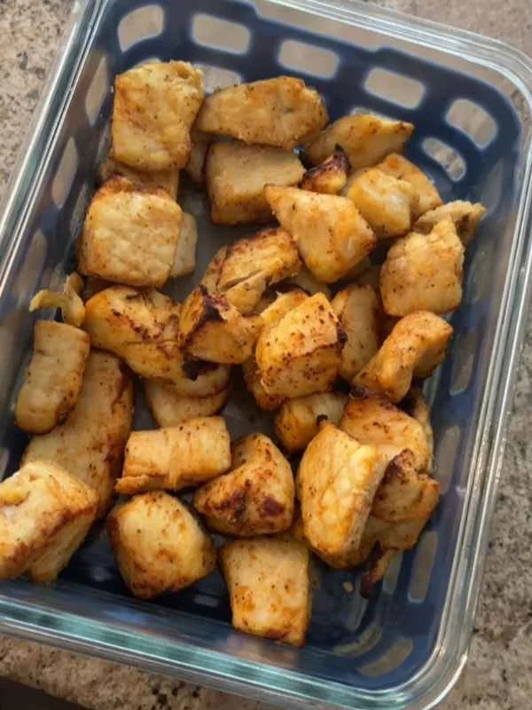Easy Air Fryer Chicken Bites Recipe — Macros with Lil