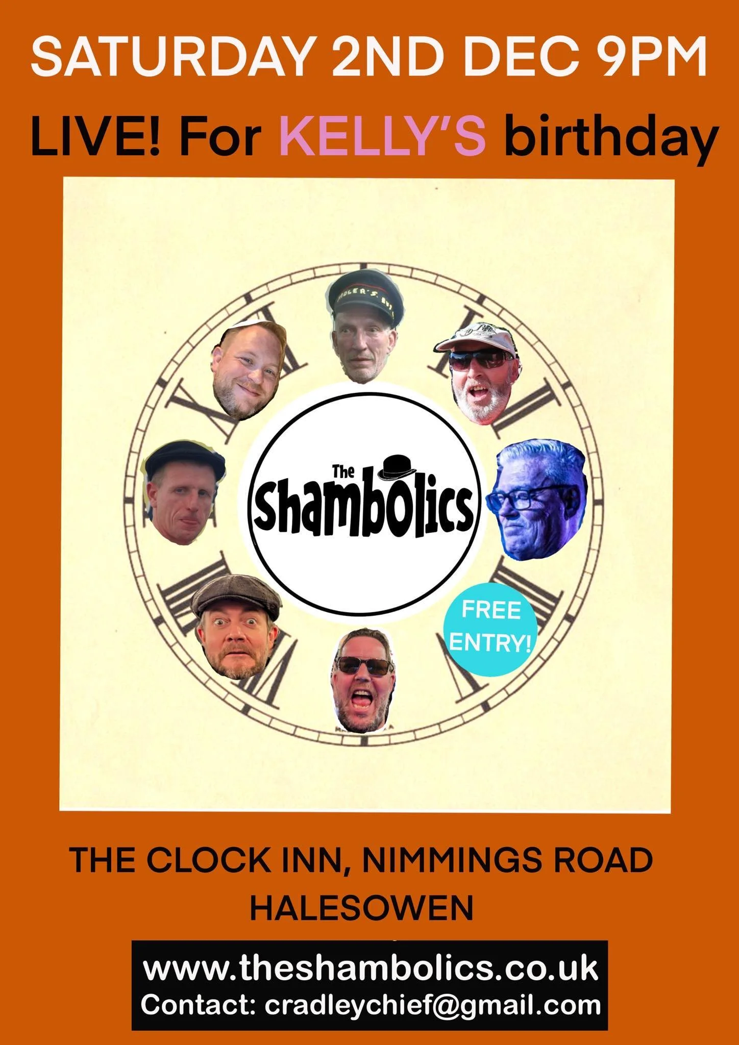 Live at the Clock Inn, Shell Corner