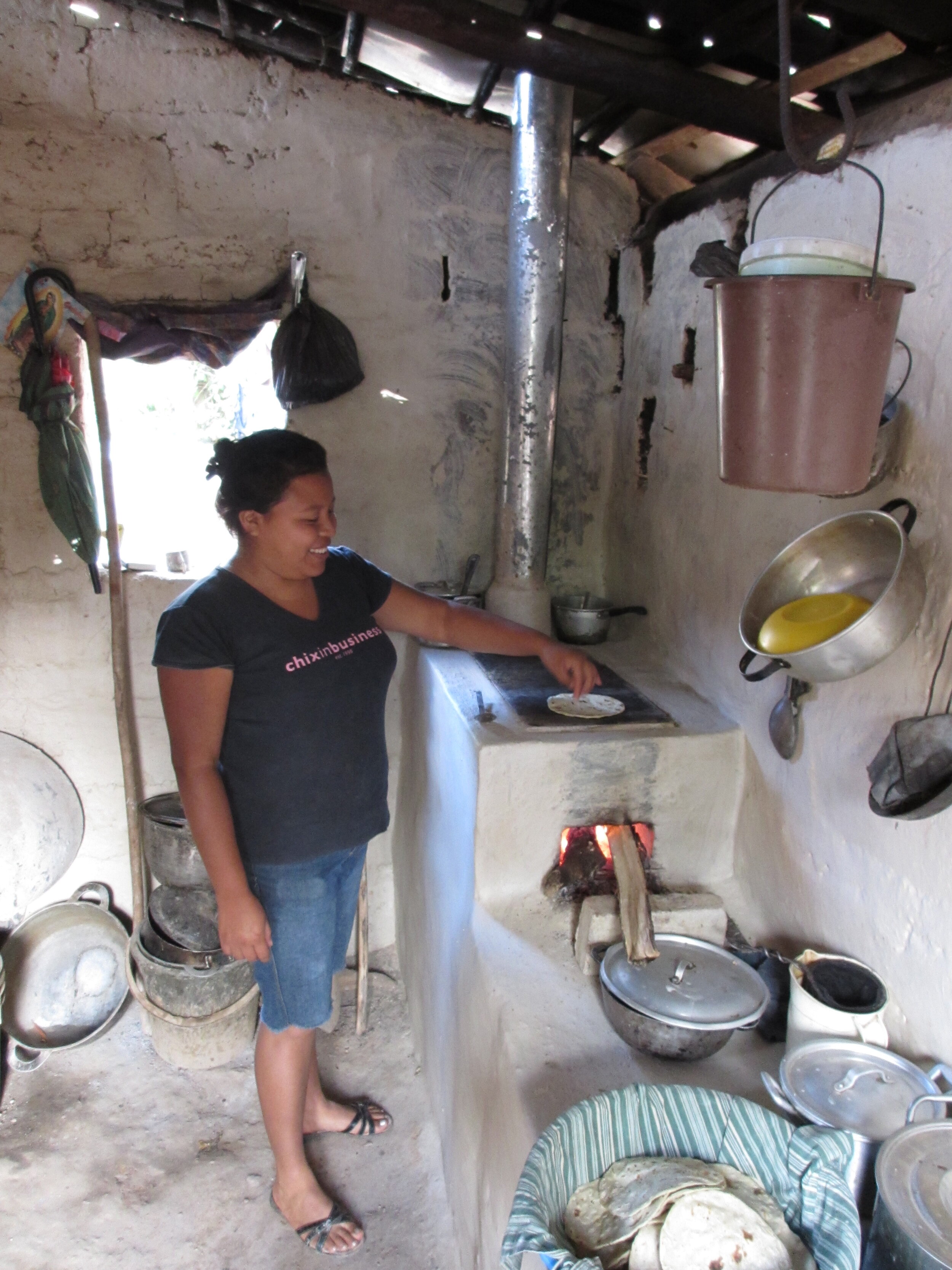 Glenda's Improved Cookstove Means Cleaner Indoor Air and No Soot in the House